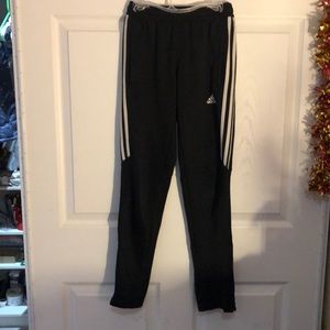 Adidas half stripe joggers